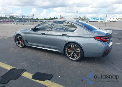 2023 BMW M550 I xDrive из США, поврежденный, VIN WBA13BK06PCM13678